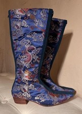 Vintage 1960’s Silk Blue