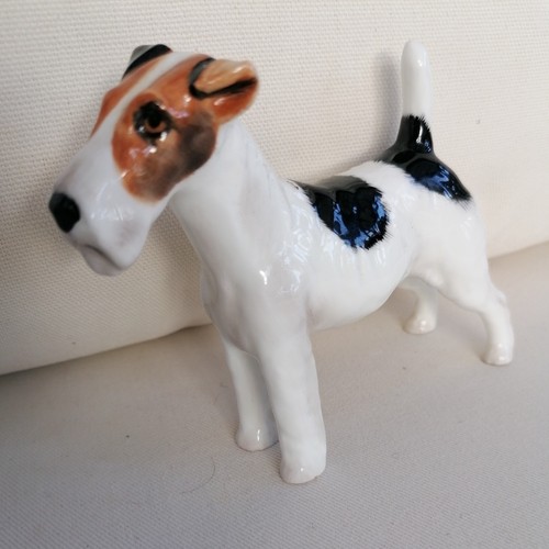 Royal doulton wire haired fox - wire,