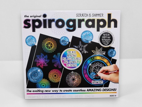 Spirograph scratch shimmer - spirograph, &