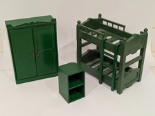Sylvanian Families Vintage Bunk Beds and Wardrobe