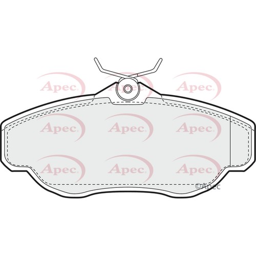 Brake pads set for land - brake, rover
