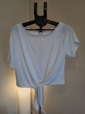 Cider Size L Cream Tie Front