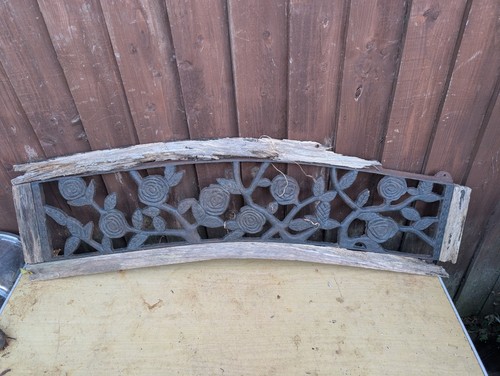 Vintage cast iron curved - cast,