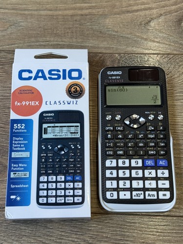 Casio 991ex calculator - casio,