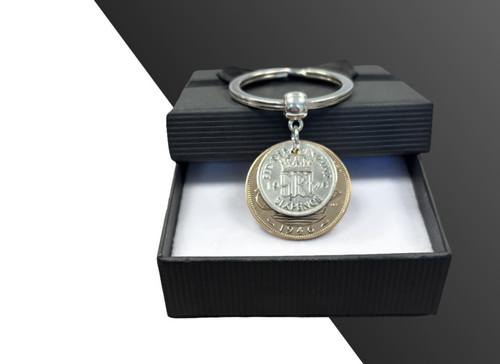 1946 80th birthday double coin - double,