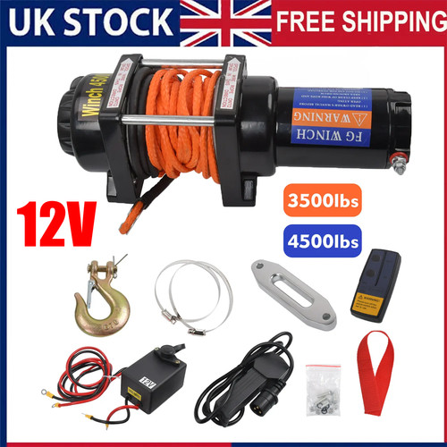 Electric car winch 12v - winch,