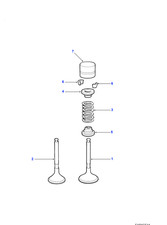 Land Rover Valve Cylinder Head