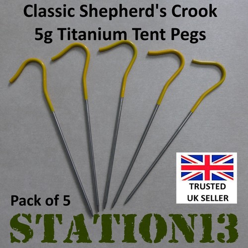 Titanium tent pegs - pegs,