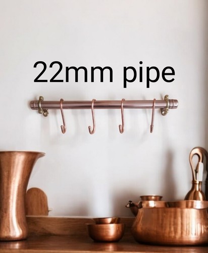 Copper utensil rail - ,, 22mm