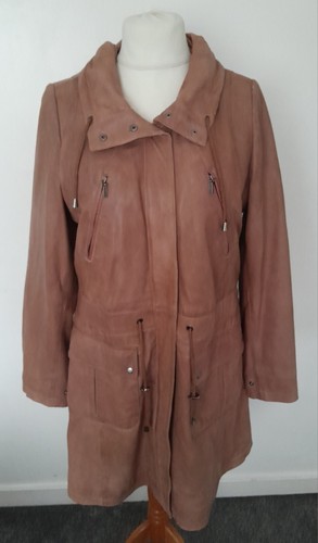Woodland long real - real, leather
