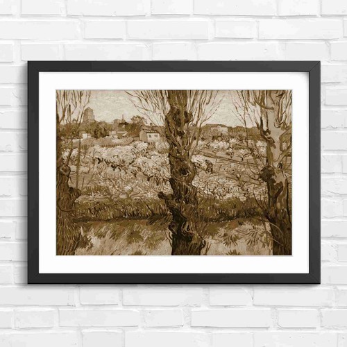 Blooming orchard trees - blooming,
