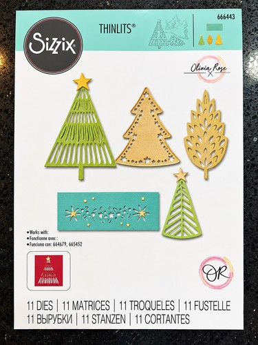 Sizzix thinlits olivia rose - thinlits,