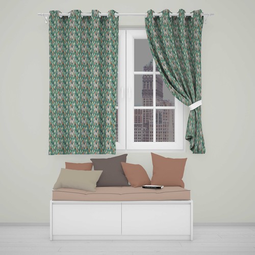 Blackout eyelet curtains - blackout,