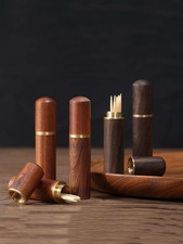 Wooden Toothpick Holder -
