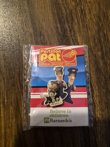 Postman pat pin badge - badge, unopened
