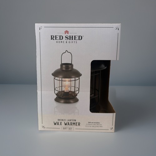 Red shed lantern - red,