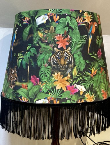 Upcycled large standard lamp - upcycled,