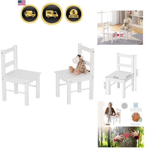 Child wooden chair pair - child's,