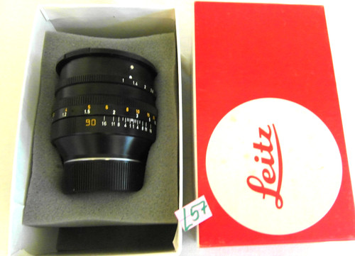 Leitz noctilux 50 mm - 1:1/50,