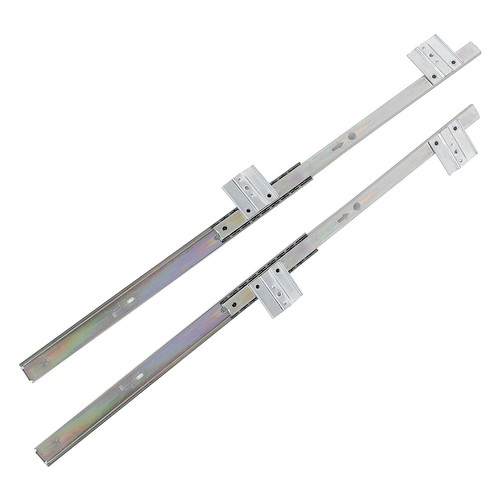 Pair adjustable white steel - white,