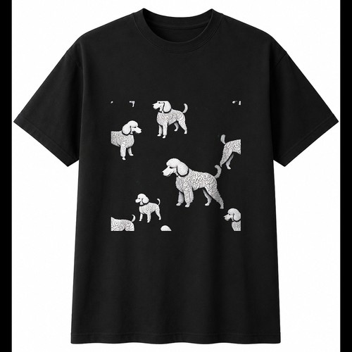 Standard poodle with - standard,