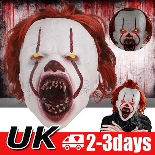 Halloween pennywise led - led, mask