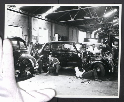 Photography car repair - of,