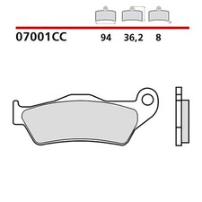 BREMBO FRONT BRAKE PAD KIT