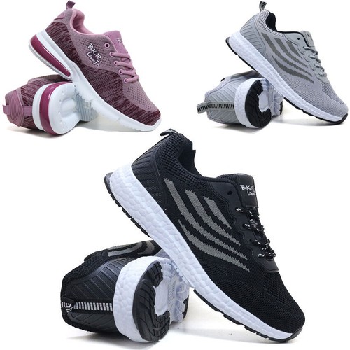 Ladies memory foam trainers - ladies,