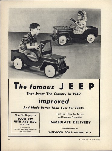 1948 paper sherwood - 1948, toys
