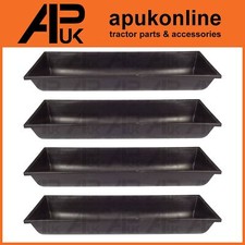 4 Animal Sheep Cattle Horse Pony Dog Pig Goat Feed Feeding Trough 1m 3ft Plastic