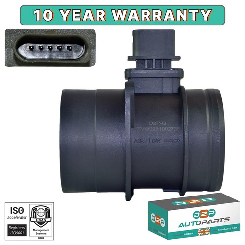 Mass air flow meter sensor - flow, for