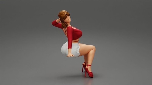 Model figure 137 women - model,