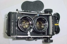 Mamiya C330 Professional 6x6 TLR Film Camera + Mamiya-Sekor 80/2.8 Blue D Lens