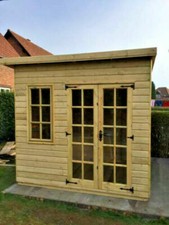 Summerhouse garden pent - summerhouse,