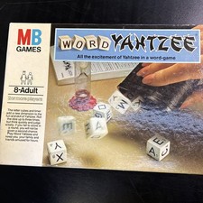 Vintage Word Yahtzee Word-Game