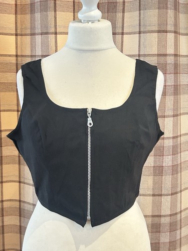 New look size black corset - new,