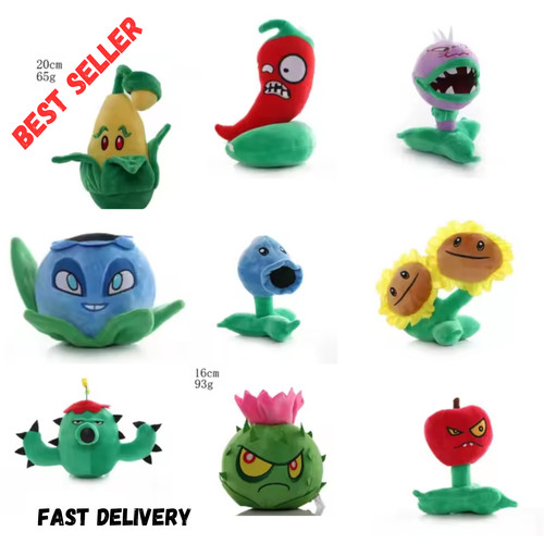 Plants zombies plush toys - zombies,