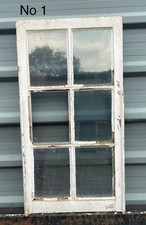 Reclaimed Authentic 6 Panel Victorian Sash Windows