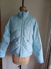 O'neill Ladies Boardbabes Jacket. Soft Blue Down Feather Filled.Outer Shell Poly