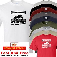 speedway T-Shirt warning