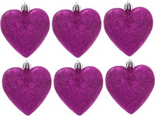 6pc Christmas Tree HEART