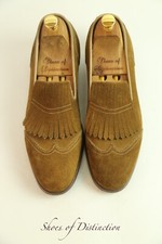 John Lobb Bespoke Tan Suede