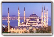FRIDGE MAGNET - BLUE MOSQUE - Large - Sultan Ahmed Istanbul Turkey