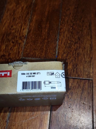 Hilti 100x nails - hilti, x-c