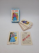 Vintage Old Maid Card Game