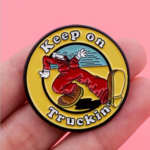 Round keep truckin - "keep,