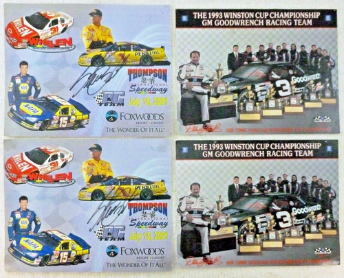 Signed thompson speedway - thompson,