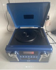 Seal Blue Retro Vinyl Record