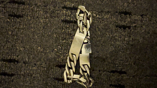 Silver armani bracelet chain - armani, bracelet/chain